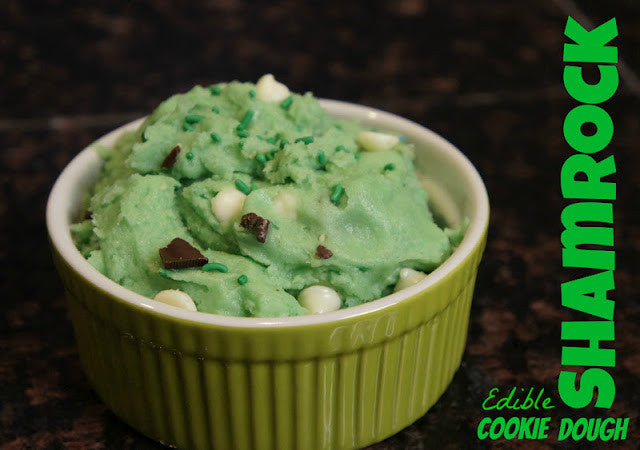 Edible Cookie Dough - Shamrock Style