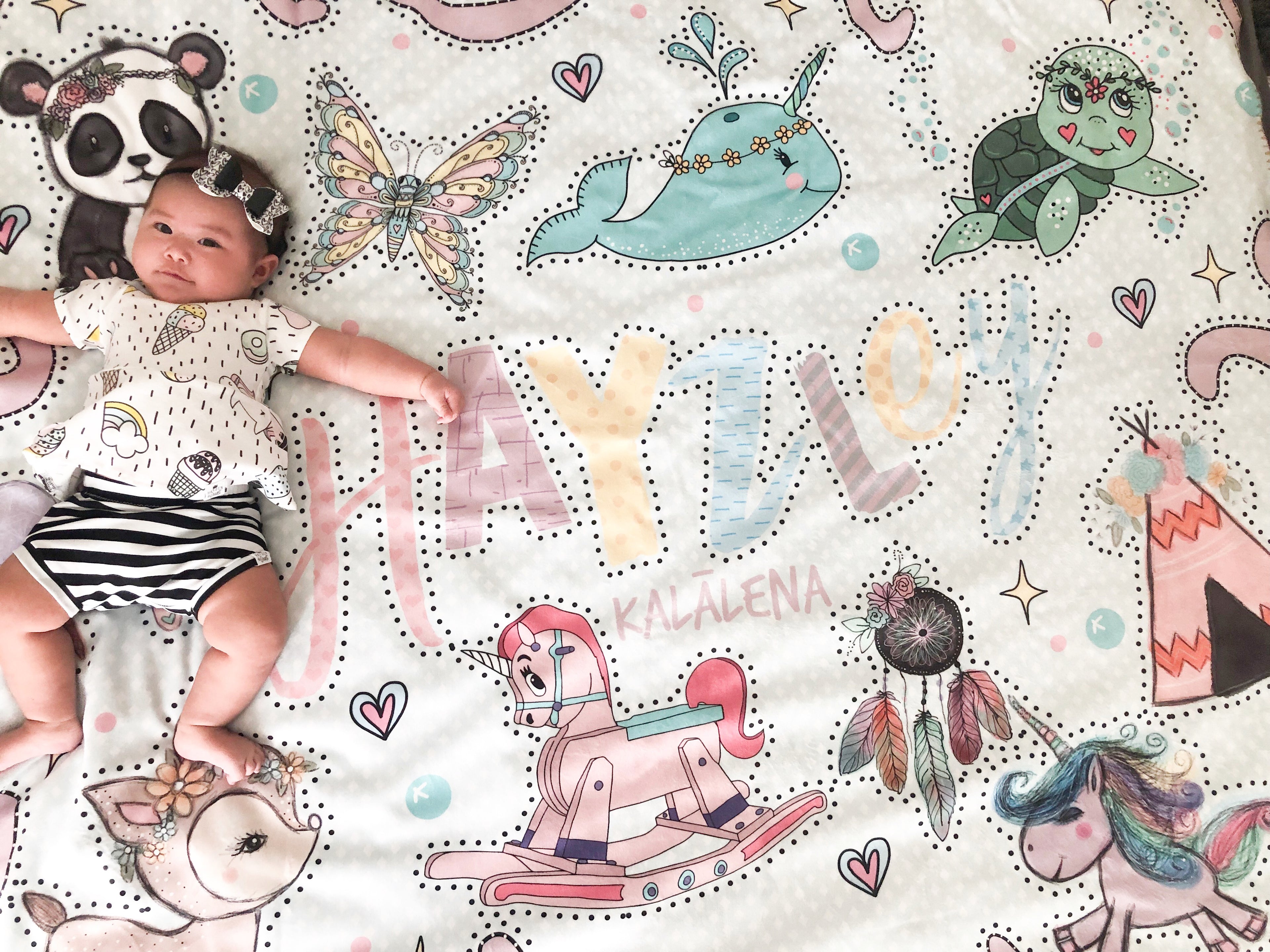 Custom Name Art - Girls