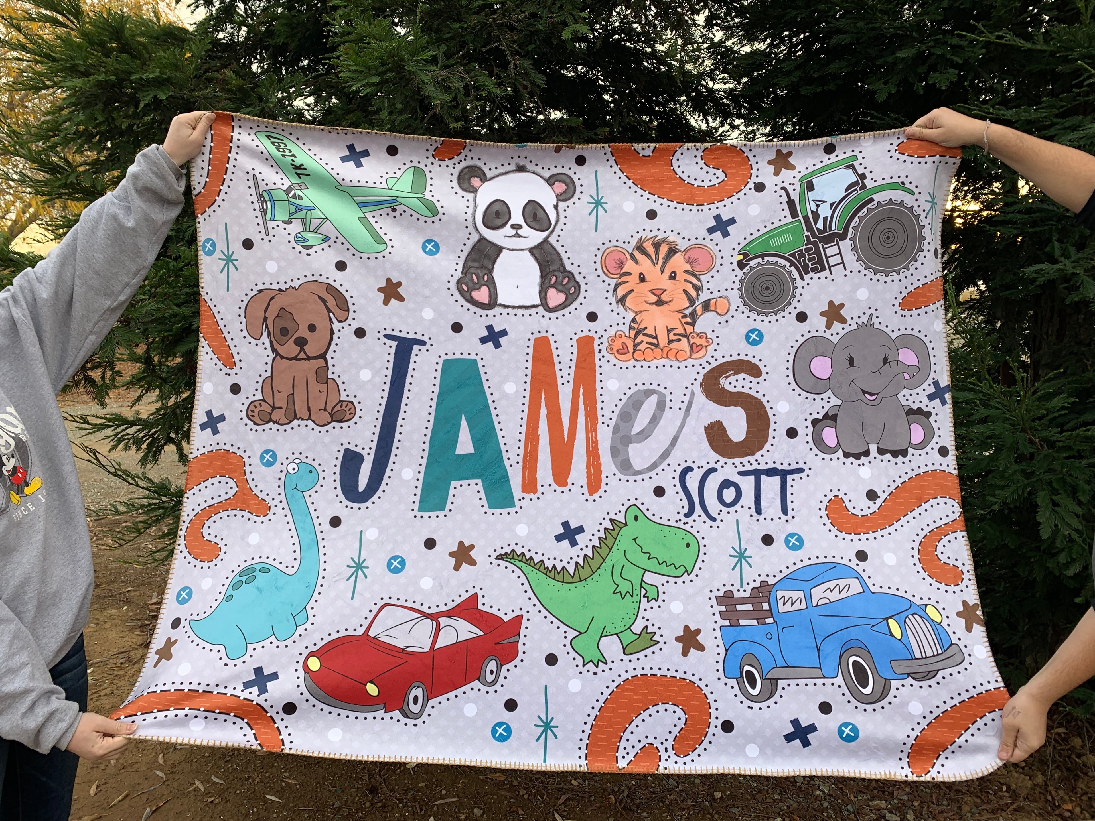 Custom Name Art - Boys