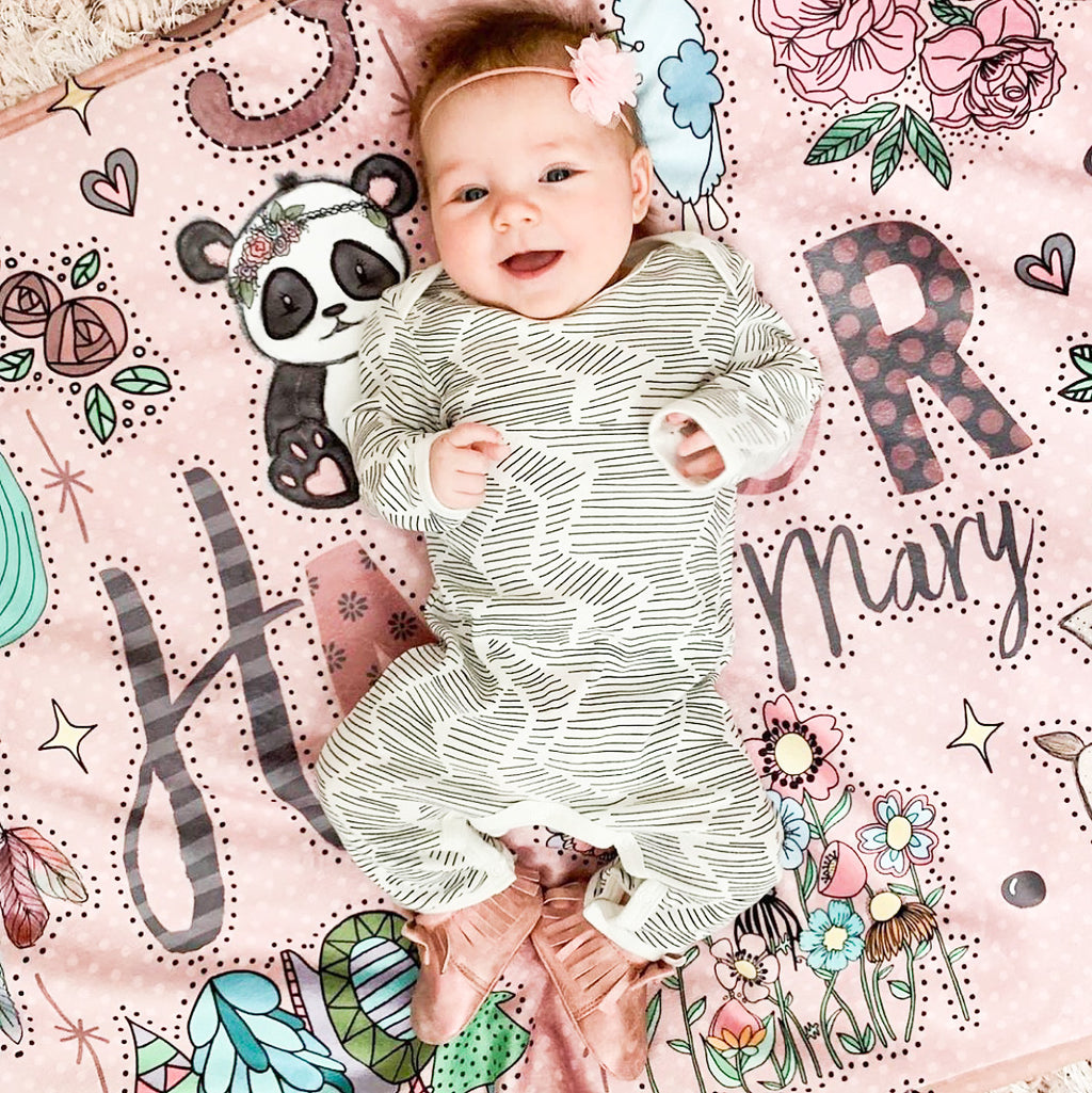 Custom Name Art - Girls