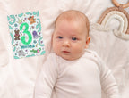 Name Art Milestone Cards - digital file