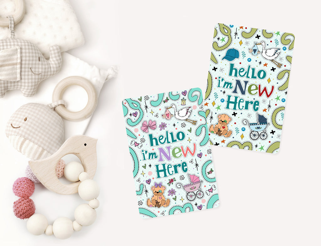 Name Art Milestone Cards - digital file