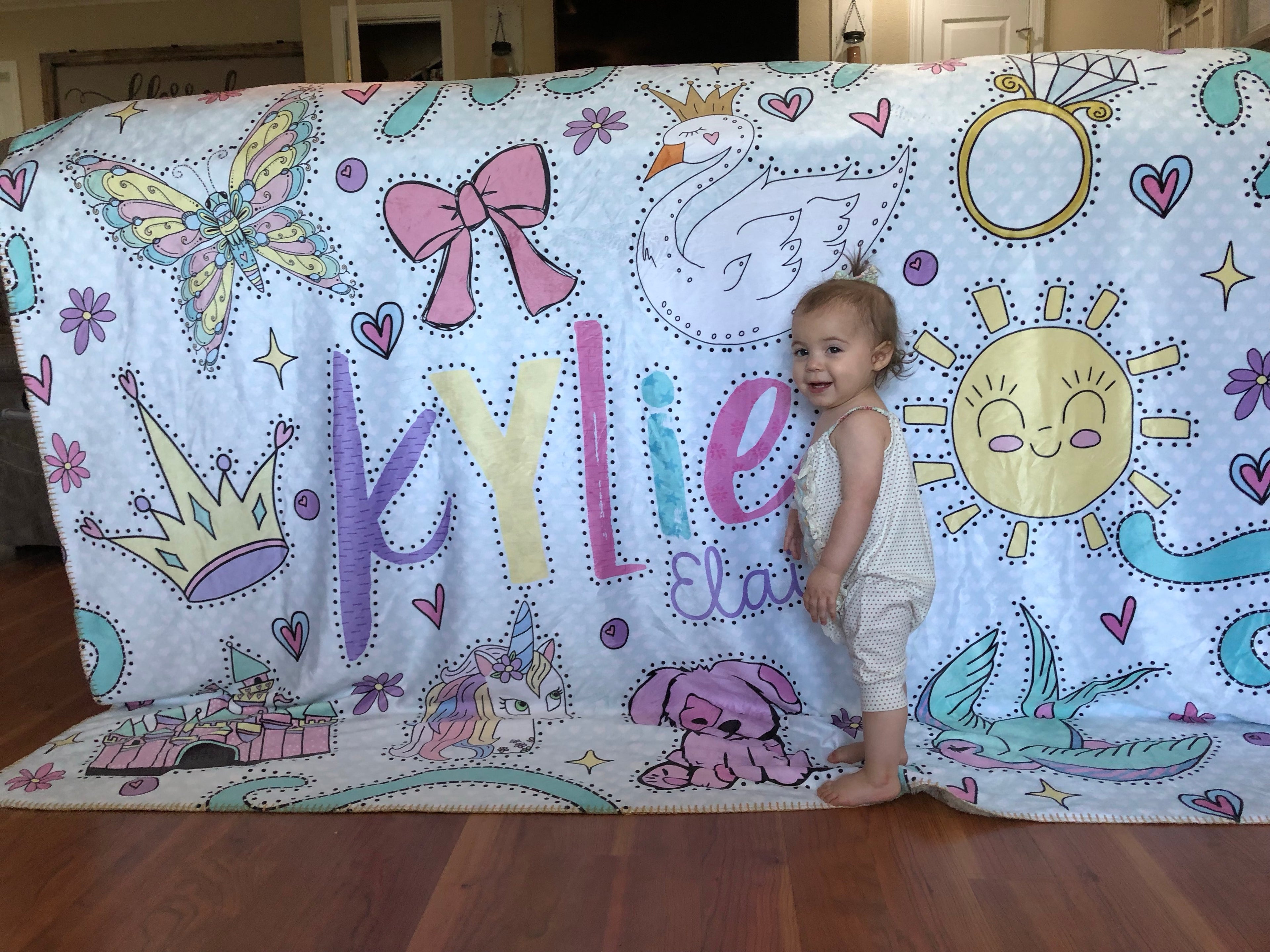 Custom Name Art - Girls