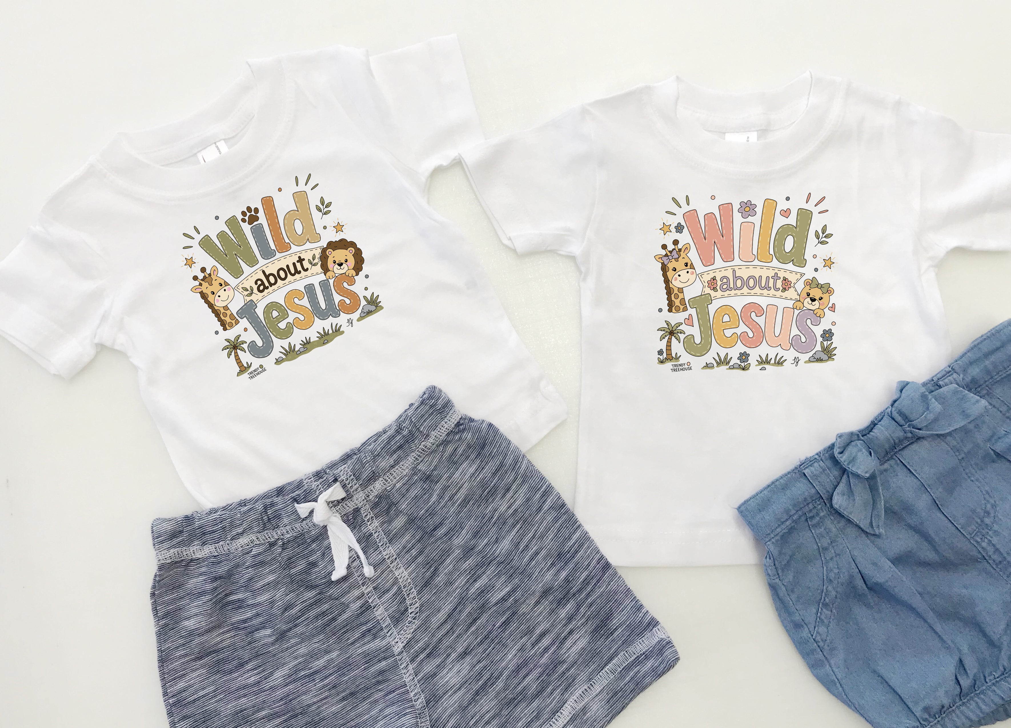 Wild about Jesus - Onesie/Tees