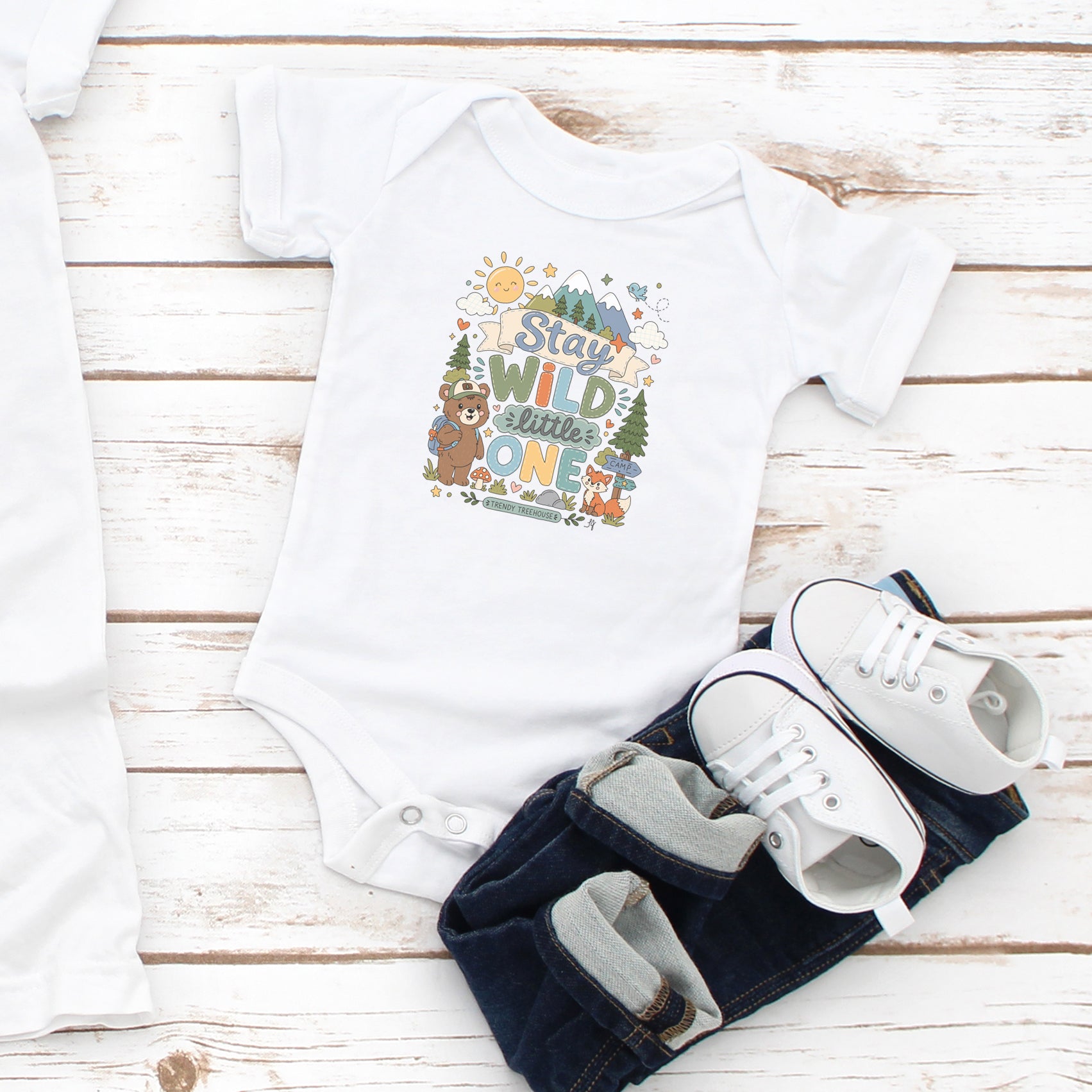 Stay Wild Little One - Onesie/Tees