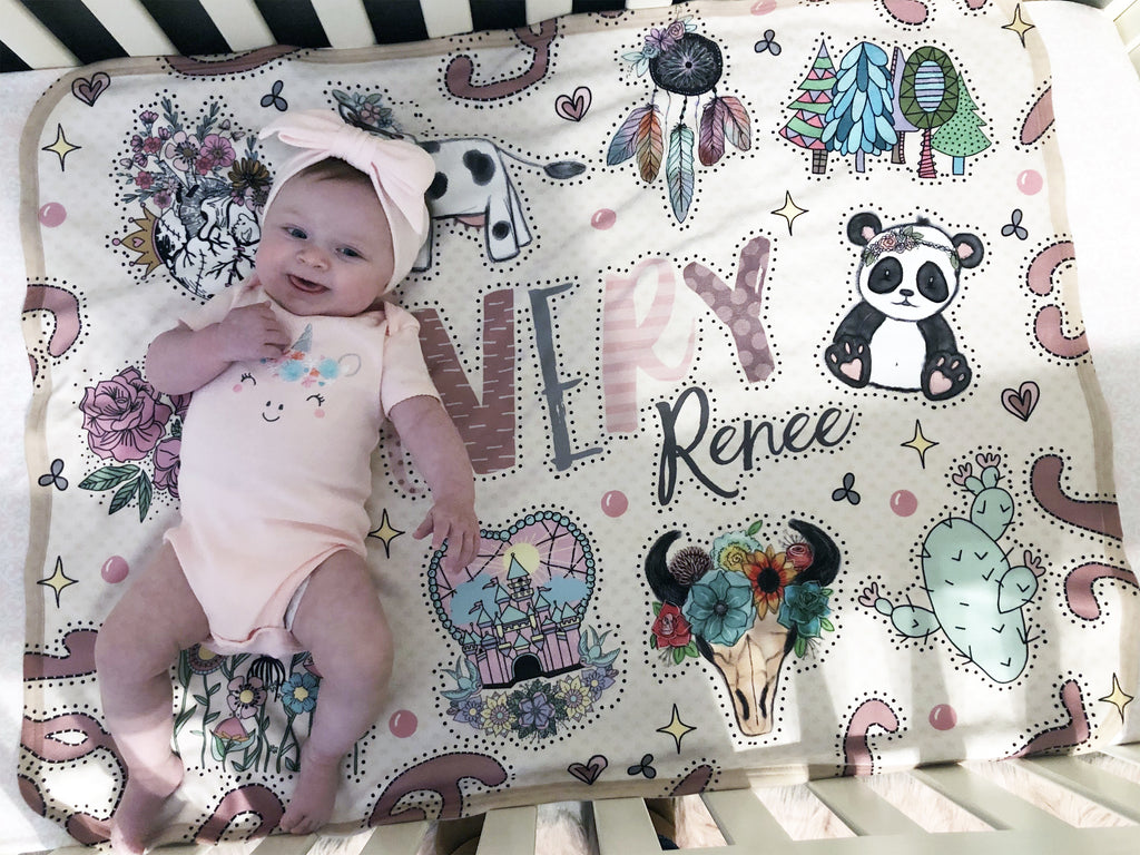 Custom Name Art - Girls
