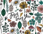 Jesus Loves You Sherpa blanket