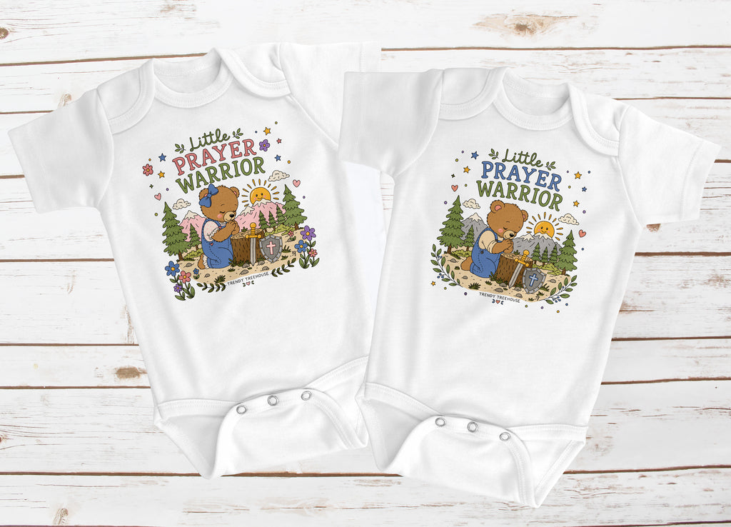 Little Prayer Warrior - Onesie/Tees