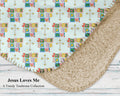 Jesus Loves Me - Sherpa blanket