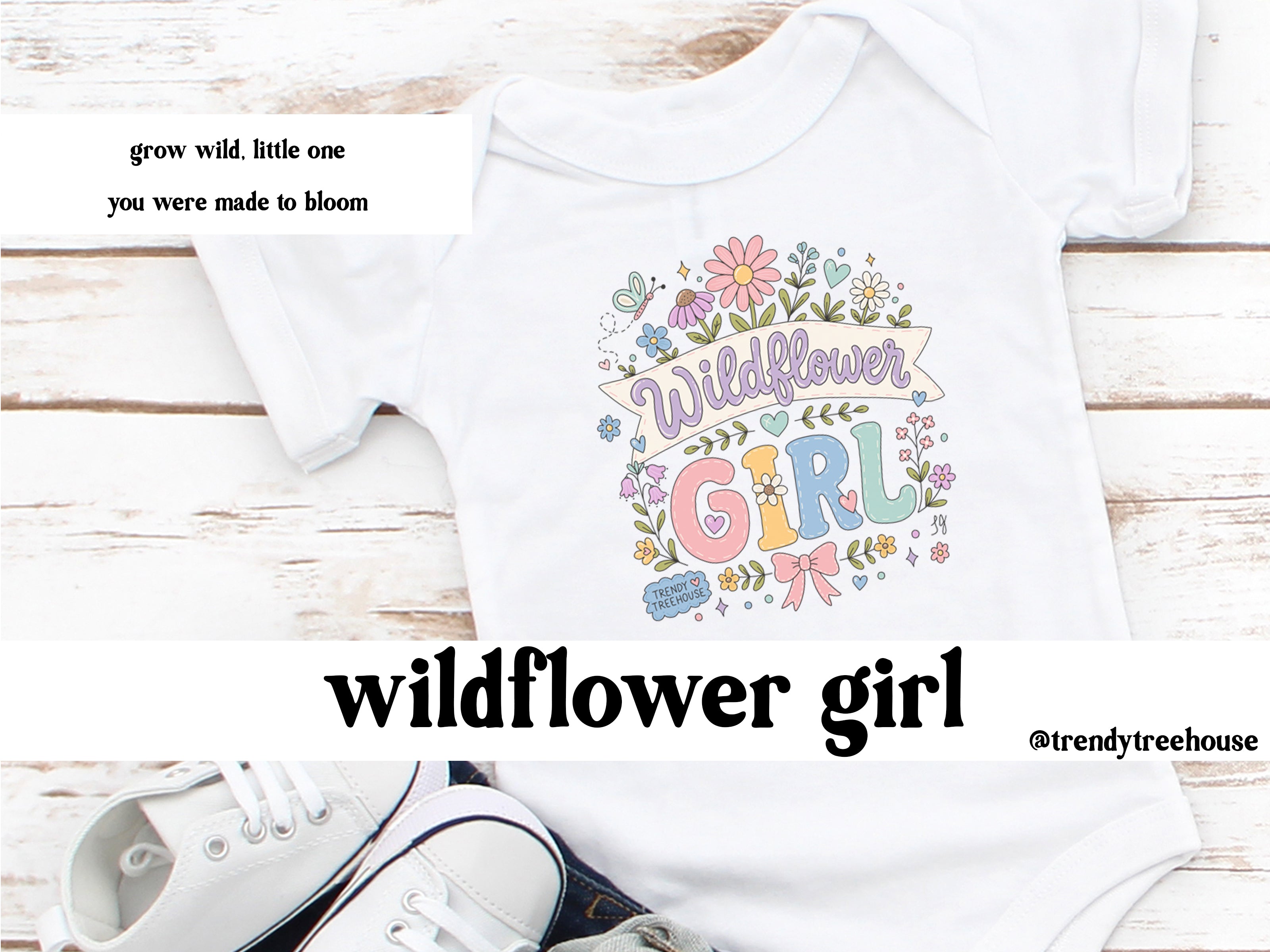 Wildflower Girl - Onesie/Tees