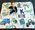 Custom Name Art - Boys