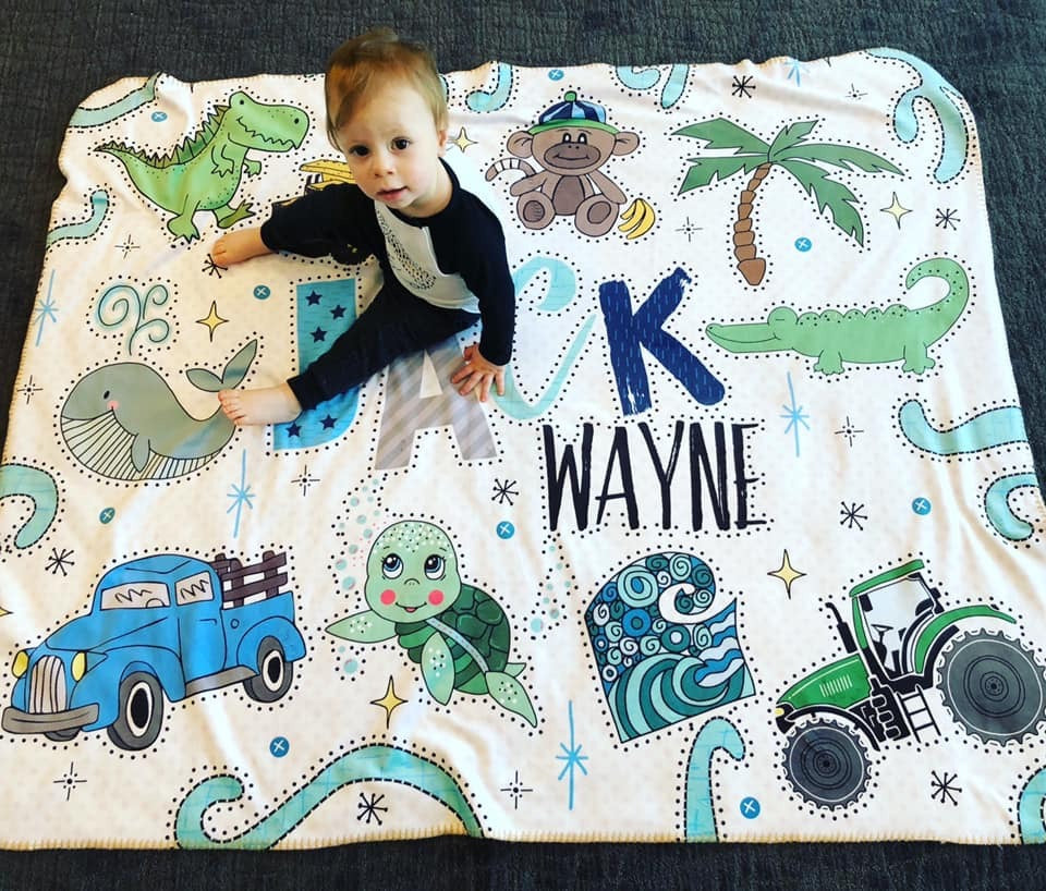 Custom Name Art - Boys