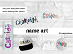 Name Art - digital file