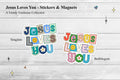 Jesus Loves You - Stickers and Magnets