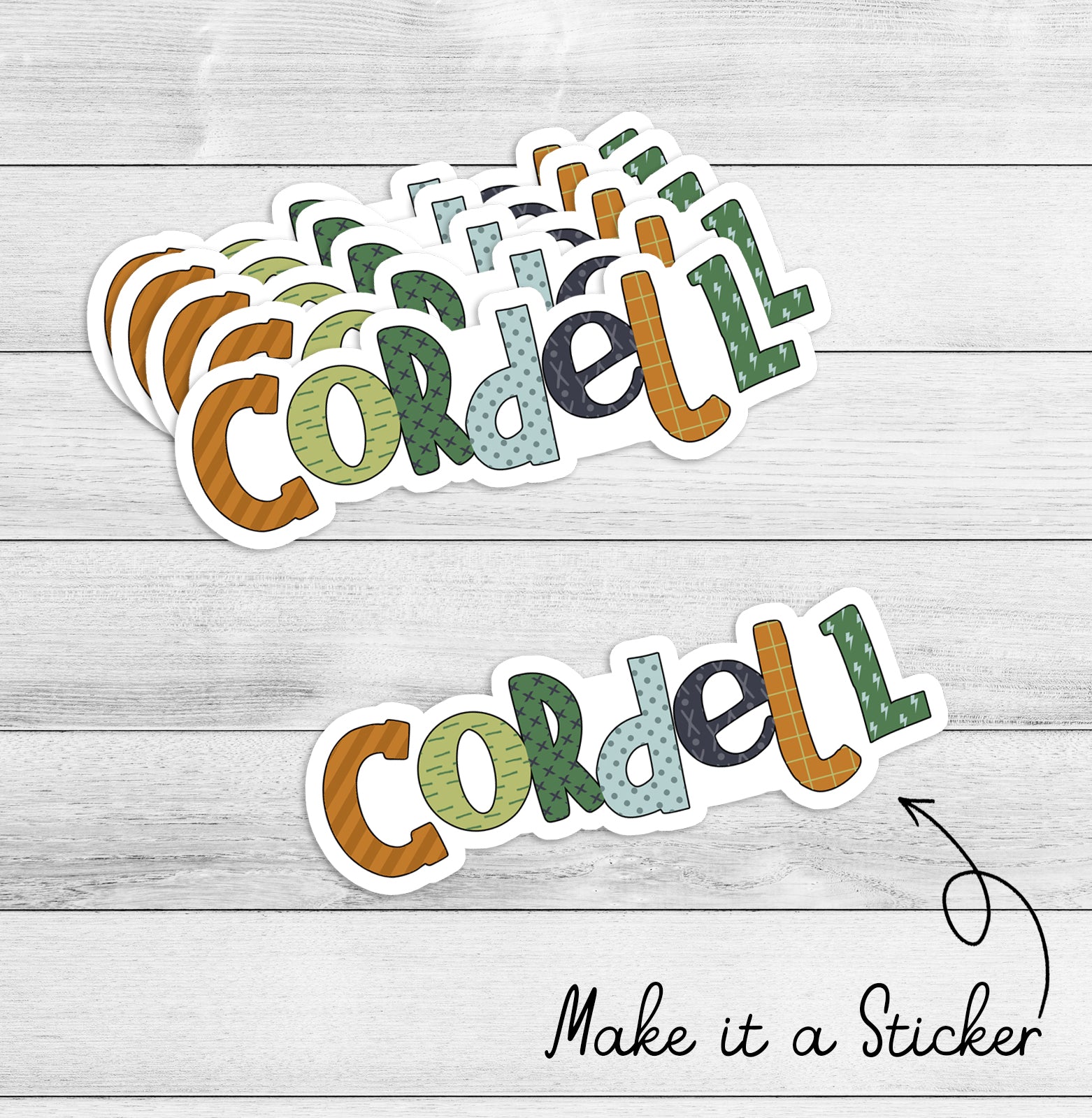 Name Art - digital file