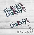 Name Art - digital file