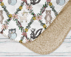 Floral Forest - seamless pattern - digital file